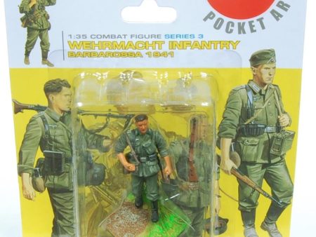 1:35 Combat Figure Series 3 Wehrmacht Infantry Barbarossa  41 Figure B Online Sale