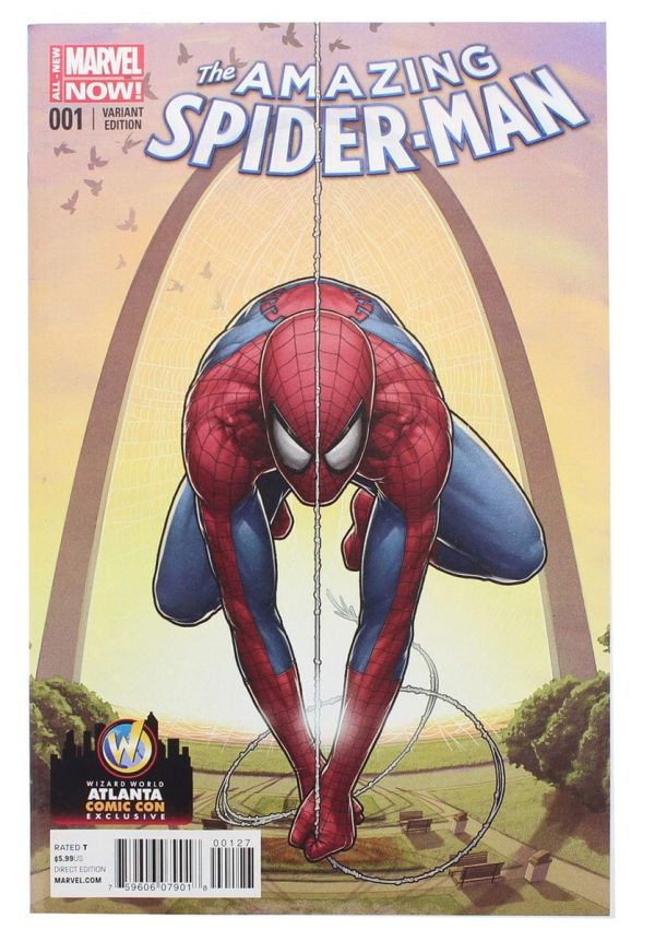 Marvel Comics Amazing Spider-Man #001 Wizard World Atlanta 2014 Exclusive Cover Online Sale