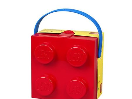 LEGO Lunch Box With Handle, Bright Red Sale