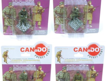 1:35 Combat Figure Series 4 Panzer Grenadiers Kharkov 1943 Set Of 4 Online Sale