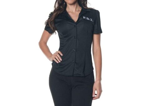 FBI Women s Fitted Costume Shirt Online Sale