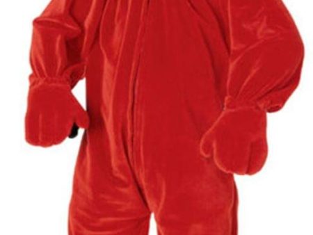 Clifford The Big Red Dog Jumpsuit Toddler Costume For Cheap