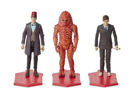 Doctor Who 3.75  Day of the Doctor Action Figure 3-Pack Online Sale