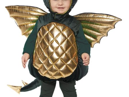 Green Dragon Toddler Costume For Discount