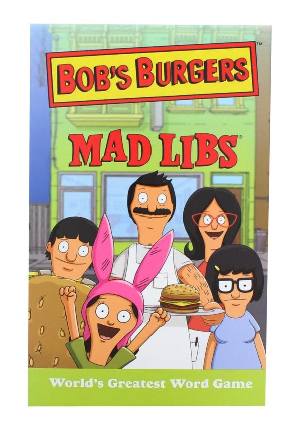 Bob s Burgers Mad Libs World s Greatest Word Game Hot on Sale