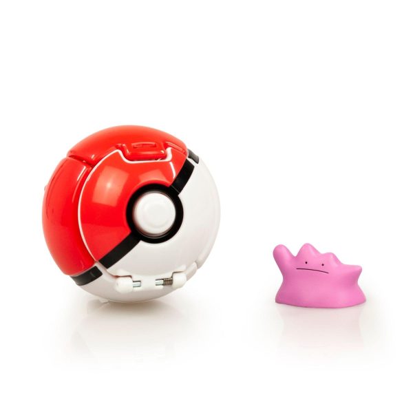 Pokémon Throw  N  Pop Poké Ball & Ditto Set | Includes Ball & 2  Ditto Figure Online