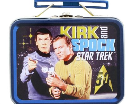 Star Trek: TOS Kirk & Spock Mini Tin Lunch Box Supply