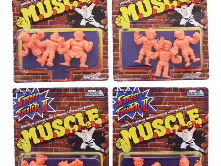 Street Fighter MUSCLE Mini Figures, Set of 12, Arcade Block Exclusive Online