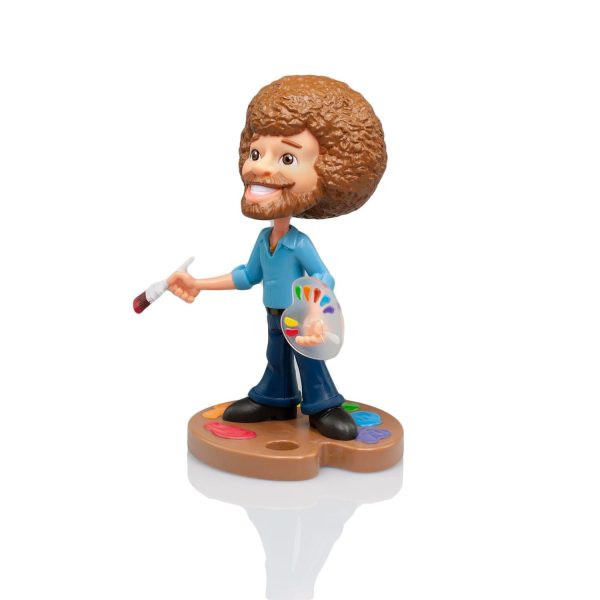 TOONIES BOB ROSS 6.5  VINYL FIGURE COLLECTIBLE | FULL COLOR VERSION Online Sale