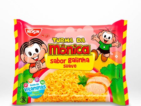 NISSIN TURMA DA MONICA - Instant Noodle (Mild Chicken) - 80g Online Sale