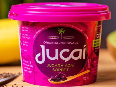 JUÇAÍ - Juçara With Guaraná Sorbet (Açaí) 180g - 200ml Sale