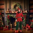 Santa s Helper Christmas Elf Costume Adult Online Hot Sale