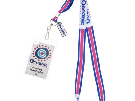 Lost Oceanic Airlines Lanyard with ID Card & Charm For Sale