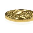 Bitcoin Collectible|Gold Plated Commemorative Blockchain Coin| Collector s Coin Hot on Sale