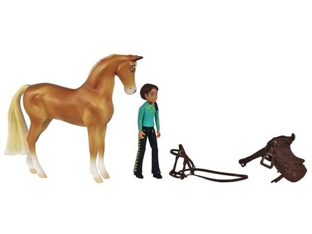 Breyer Spirit Riding Free Chica Linda & Prudence Small Horse & Doll Set For Discount