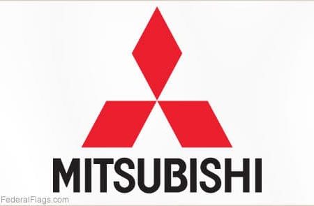 3x5 ft. Mitsubishi Logo Flag Supply