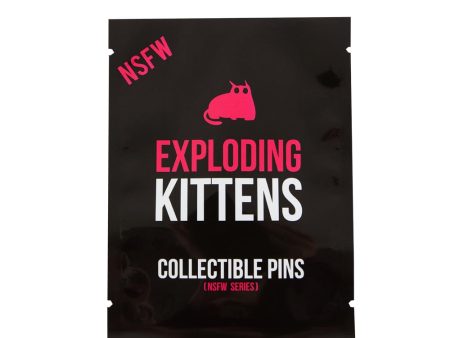 Exploding Kittens Series 2 NSFW Edition Blind Bag Enamel Pin, One Random Supply