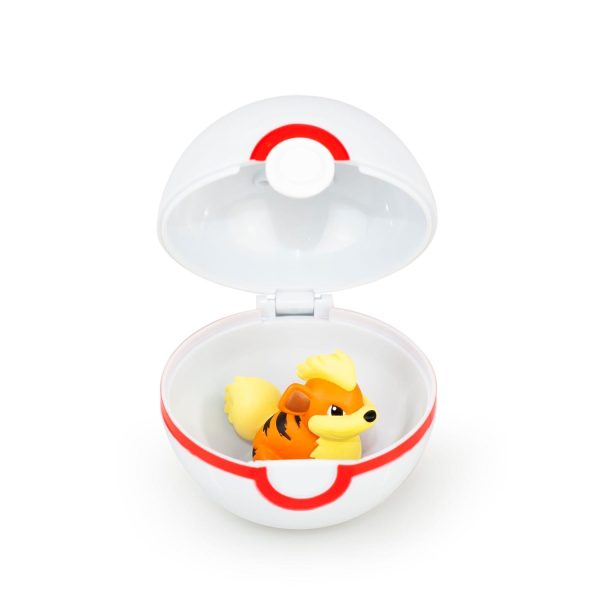 Pokémon Clip  N  Carry Poké Ball & Growlithe Set | Includes Ball & 2  Growlithe Figure Fashion