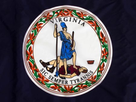 State of Virginia Flag - Official Design and Specifications - Outdoor Nylon Sale