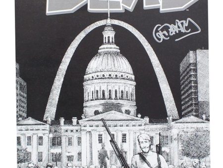 The Walking Dead #1 WW St Louis Exclusive B&W Cover Signed By Gerhard Hot on Sale