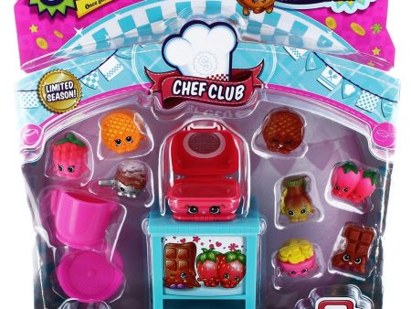 Shopkins Season 6 Chef Club Themed Set Waffle For Discount