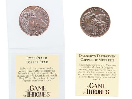 Game of Thrones Coin Set Hot on Sale