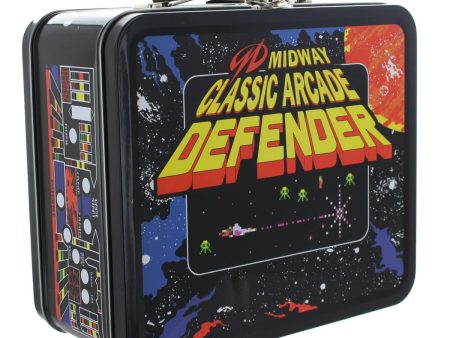 Midway Classic Arcade Tin Lunch Box, Defender For Sale