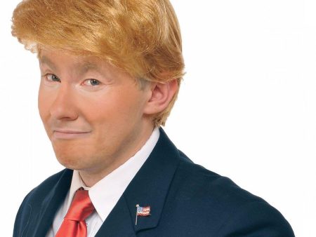 Mr. Billionaire (Donald Trump) Costume Wig Adult Online Hot Sale