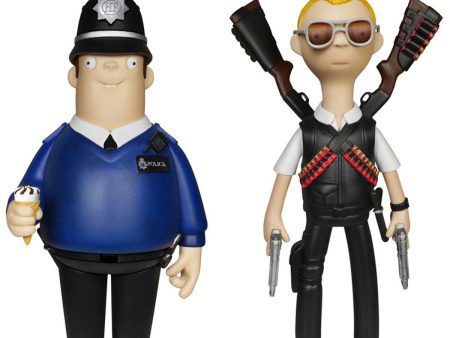 Vinyl Idolz: Hot Fuzz Set Of 2 For Sale