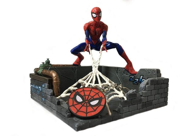 Marvel Spider-Man Finders Keypers Statue | Official Spider-Man Key Holder Figure For Cheap