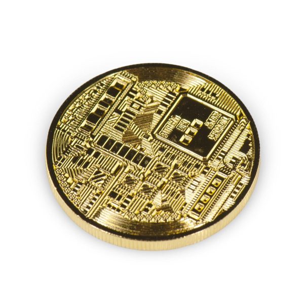 Bitcoin Collectible|Gold Plated Commemorative Blockchain Coin| Collector s Coin Hot on Sale