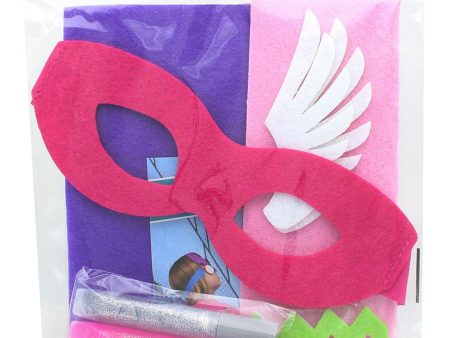 Design Your Own Superhero Mask Kit - Pink For Discount