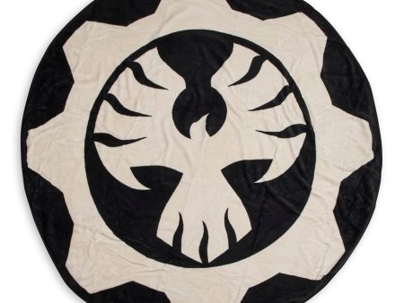 Gears of War Phoenix Omen Round Fleece Throw Blanket - 60” For Discount