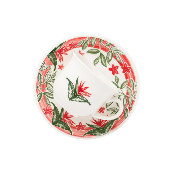 Donna Tropical Garden 20 Pieces Dinnerware Set Service for 4 Online now