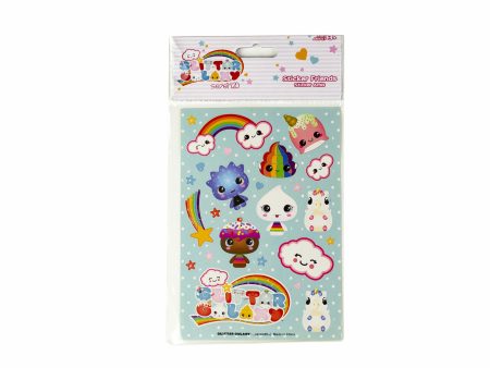 Glitter Galaxy Sticker Friends Sheet Wave 1 Online Hot Sale