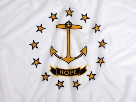 State of Rhode Island Flag - Official Design and Specifications - Outdoor Nylon For Sale