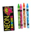 Neon Crayons 4-Pack on Sale