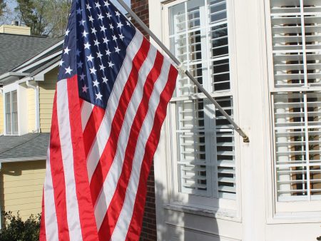 Statesman American Flag Set With Nylon American flag - Our Best Set Online Hot Sale