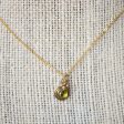 Orchid Moon - Peridot Spiral Necklace Cheap