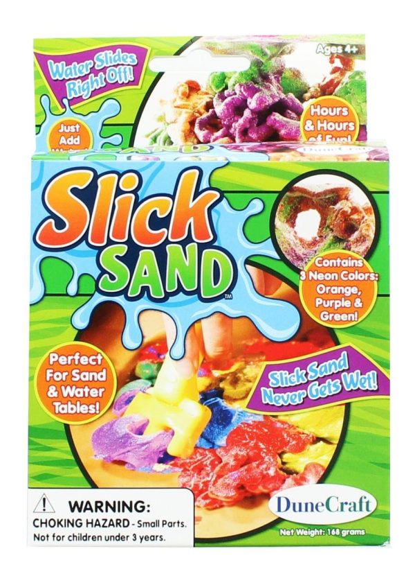 Slick Sand 168gm: Orange, Purple & Green Cheap