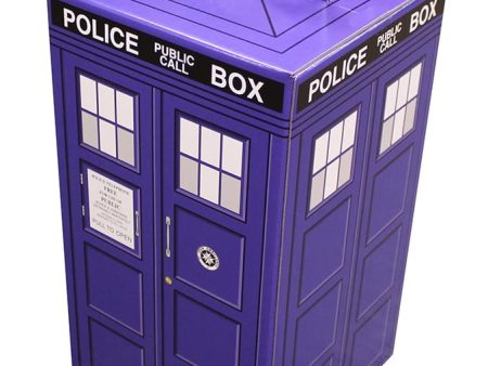 Police Call Box 9.5  x 9.5  x 17  Flat Empty Gift Box Online Sale