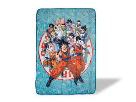 Dragon Ball Super Heroes 45x60 Inch Fleece Throw Blanket Fashion