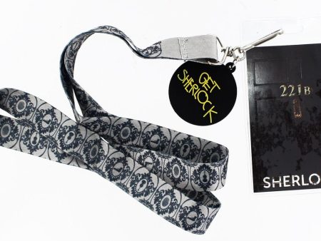 Sherlock Holmes 221B with 2D Get Sherlocked Lanyard Charm on Sale