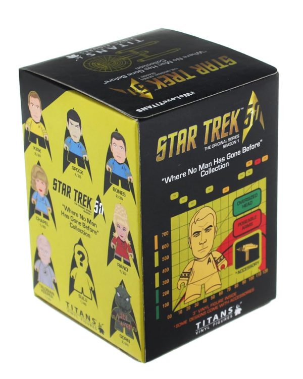 Star Trek Titan TOS Blind Box Vinyl Figure, Single Random Supply