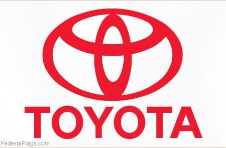 3x5 ft. Toyota Logo Flag Supply