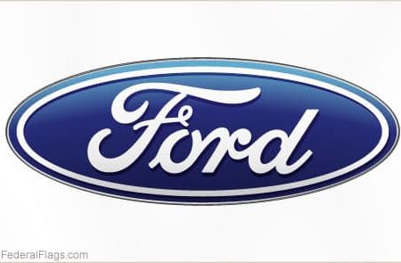 3x5 ft. Ford Logo Flag Discount