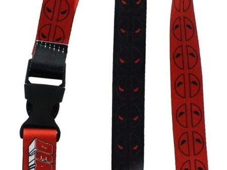 Marvel Deadpool Breakaway Lanyard Hot on Sale