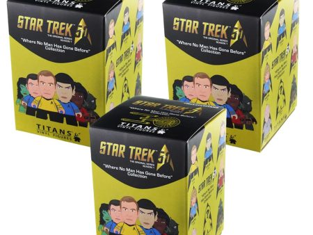 Star Trek TOS Blind Bag Vinyl Figure, Lot of 3 For Discount