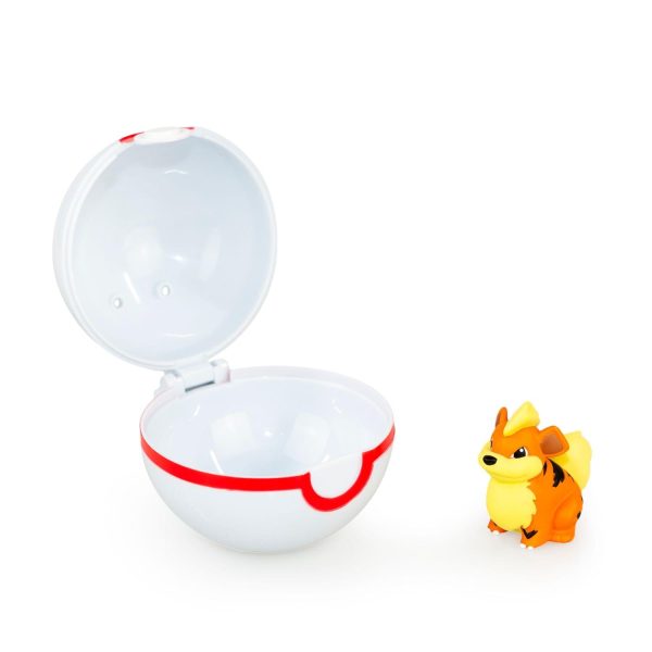 Pokémon Clip  N  Carry Poké Ball & Growlithe Set | Includes Ball & 2  Growlithe Figure Fashion