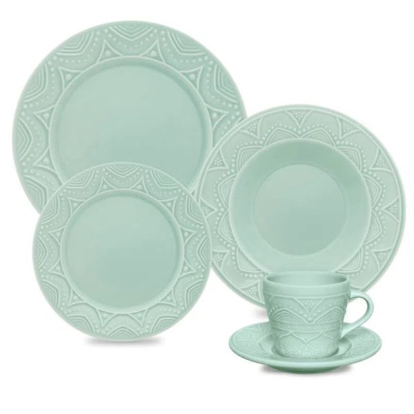 Serena Essence 20 Pieces Dinnerware Set Service for 4 Fashion